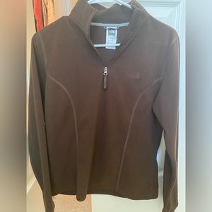 Womens brown fleece north face size M, great condition worn once